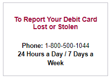 Lost Credit Card banner